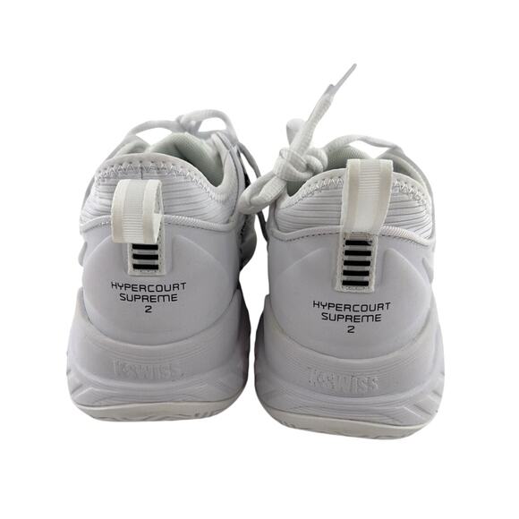 Kwiss Men\'s White Black Hypercourt Supreme 2 Athletic Shoes Size 9 main image 6